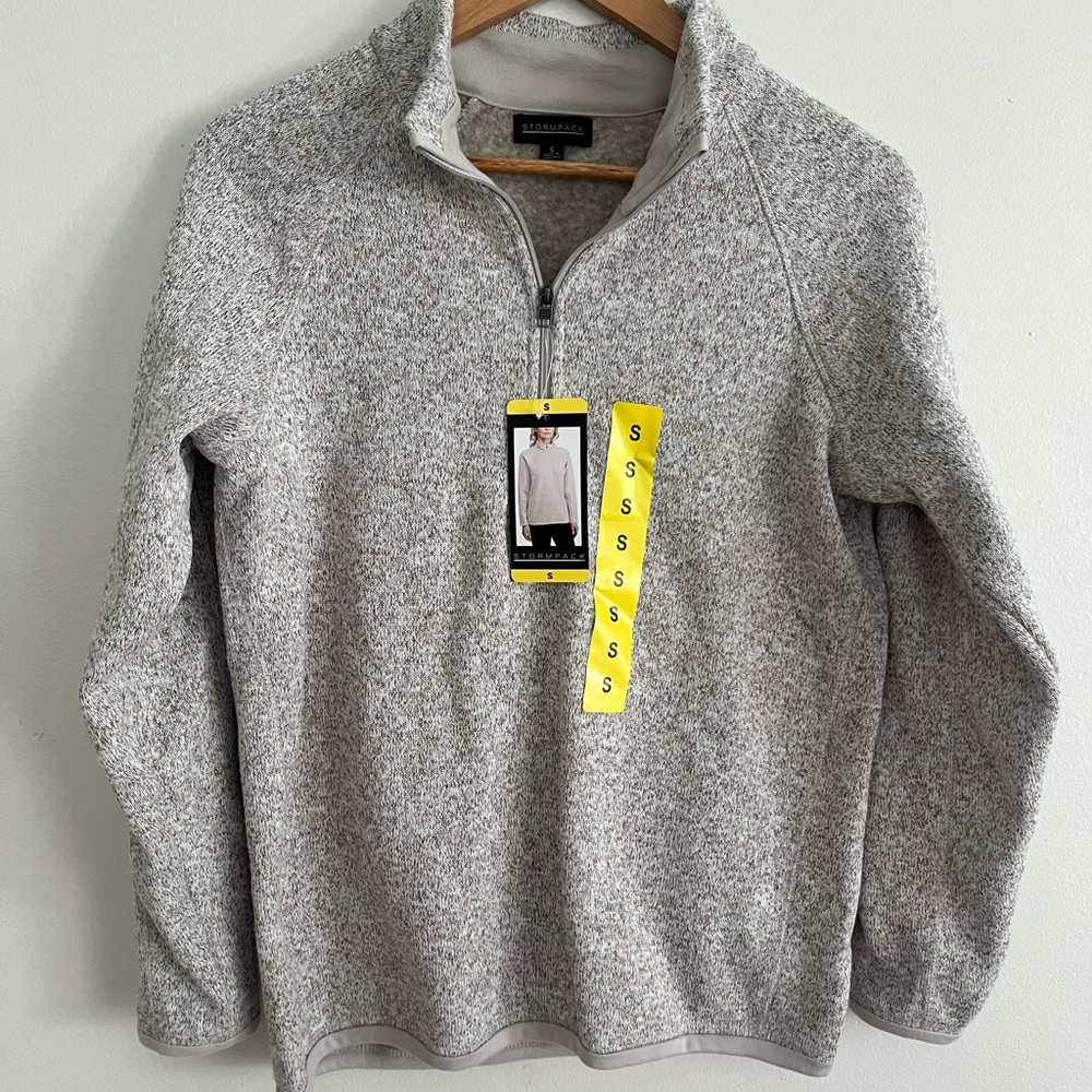 Quarter zip pullover